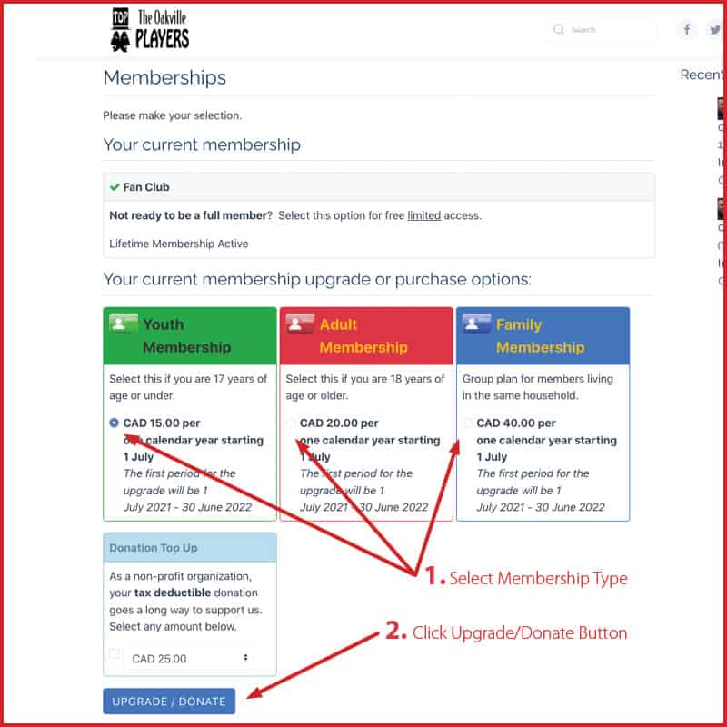 Getting Started Upgrade Step 1 + 2