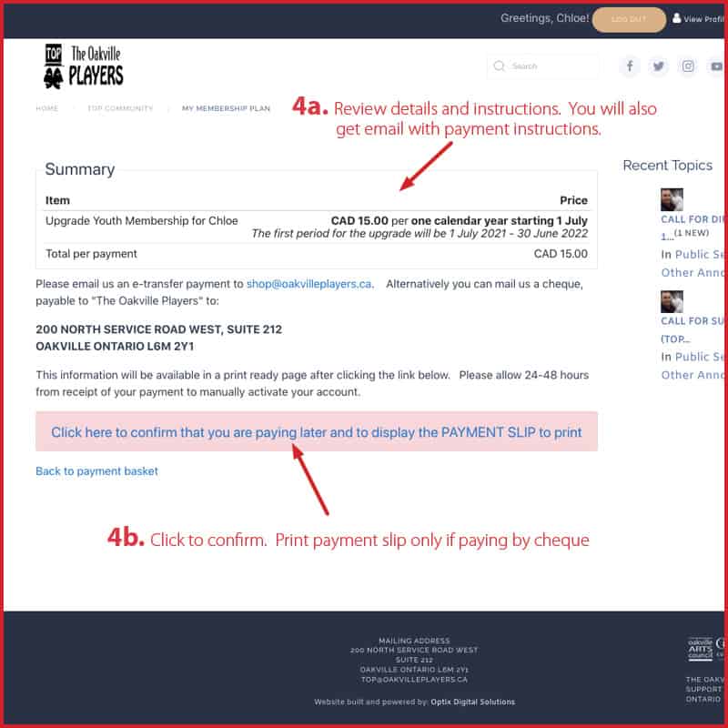 Getting Started Upgrade Steps 4a + 4b